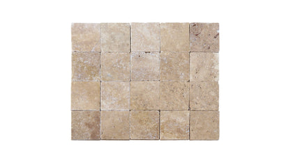 Walnut Tumbled Travertine Tiles