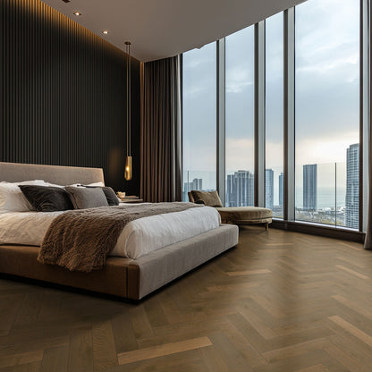 MSI Mccarran®wayland Herringbone Engineered Hardwood Flooring