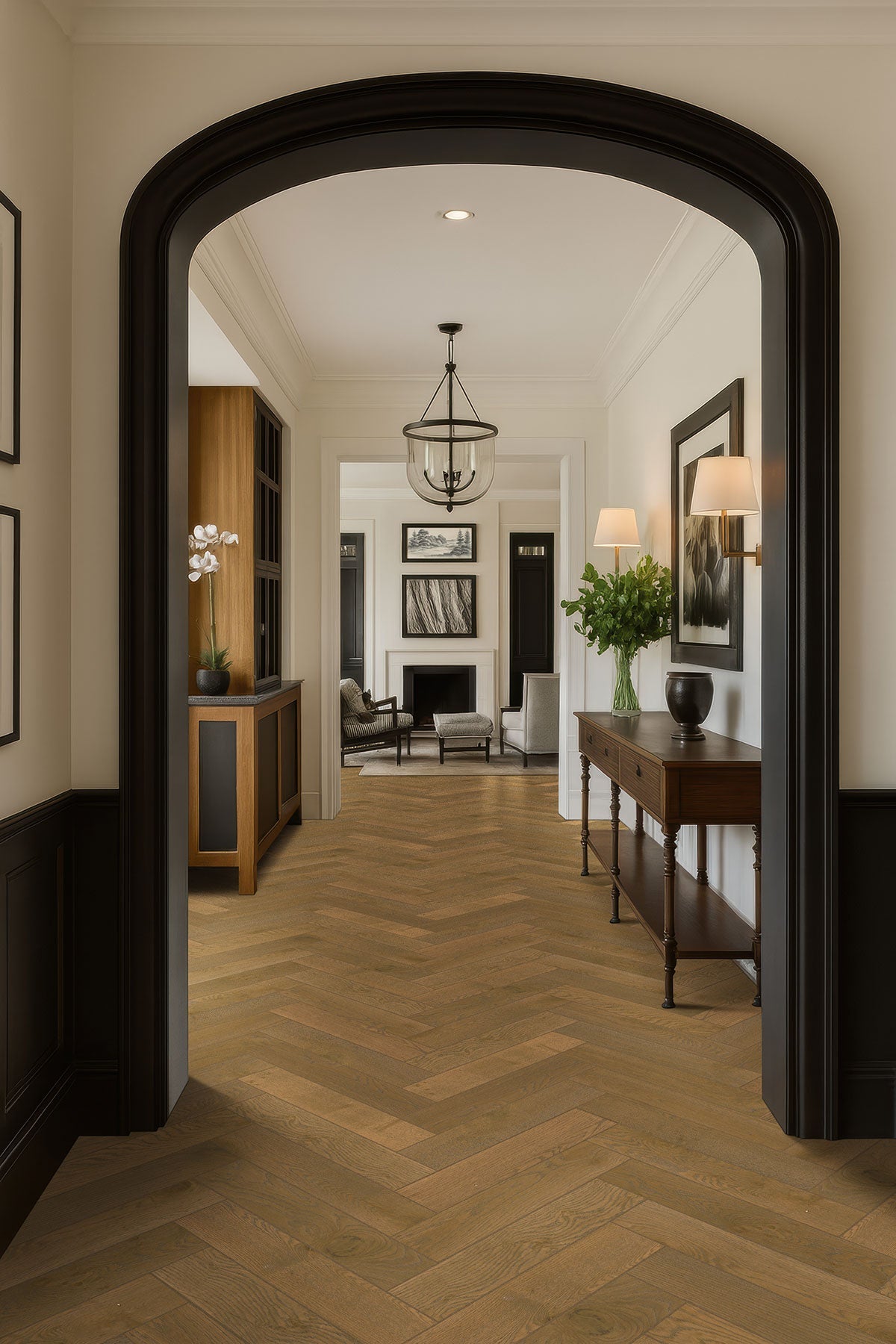 MSI Mccarran®wayland Herringbone Engineered Hardwood Flooring