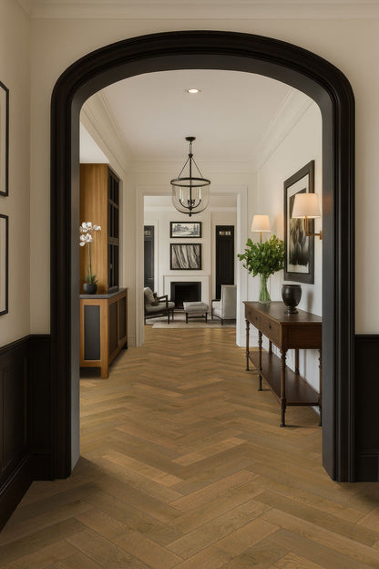 MSI Mccarran®wayland Herringbone Engineered Hardwood Flooring