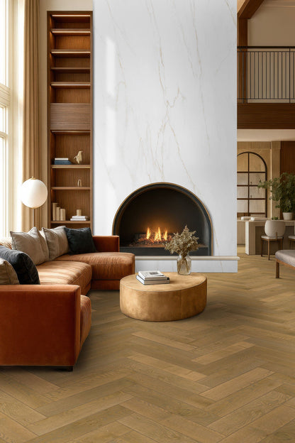 MSI Mccarran®wayland Herringbone Engineered Hardwood Flooring