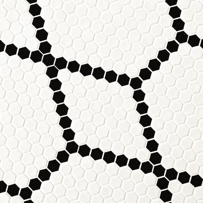 MSI White And Black Hive Pattern Matte