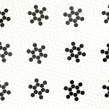 MSI White And Black Mod Petal Pattern Matte