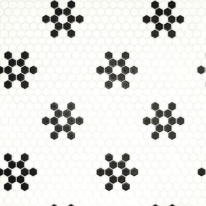 MSI White And Black Mod Petal Pattern Matte