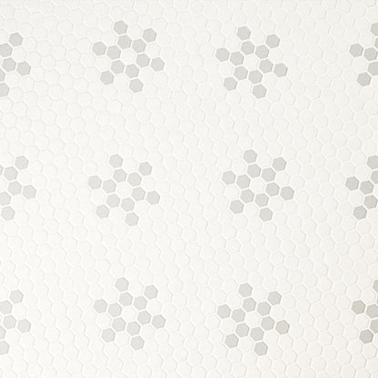 MSI White And Gray Mod Petal Pattern Matte