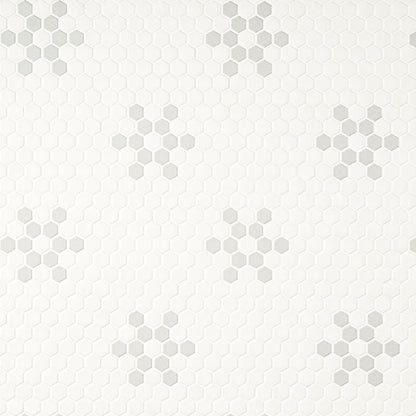 MSI White And Gray Mod Petal Pattern Matte