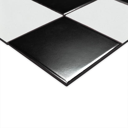 MSI White and Black 4" Checkered Matte