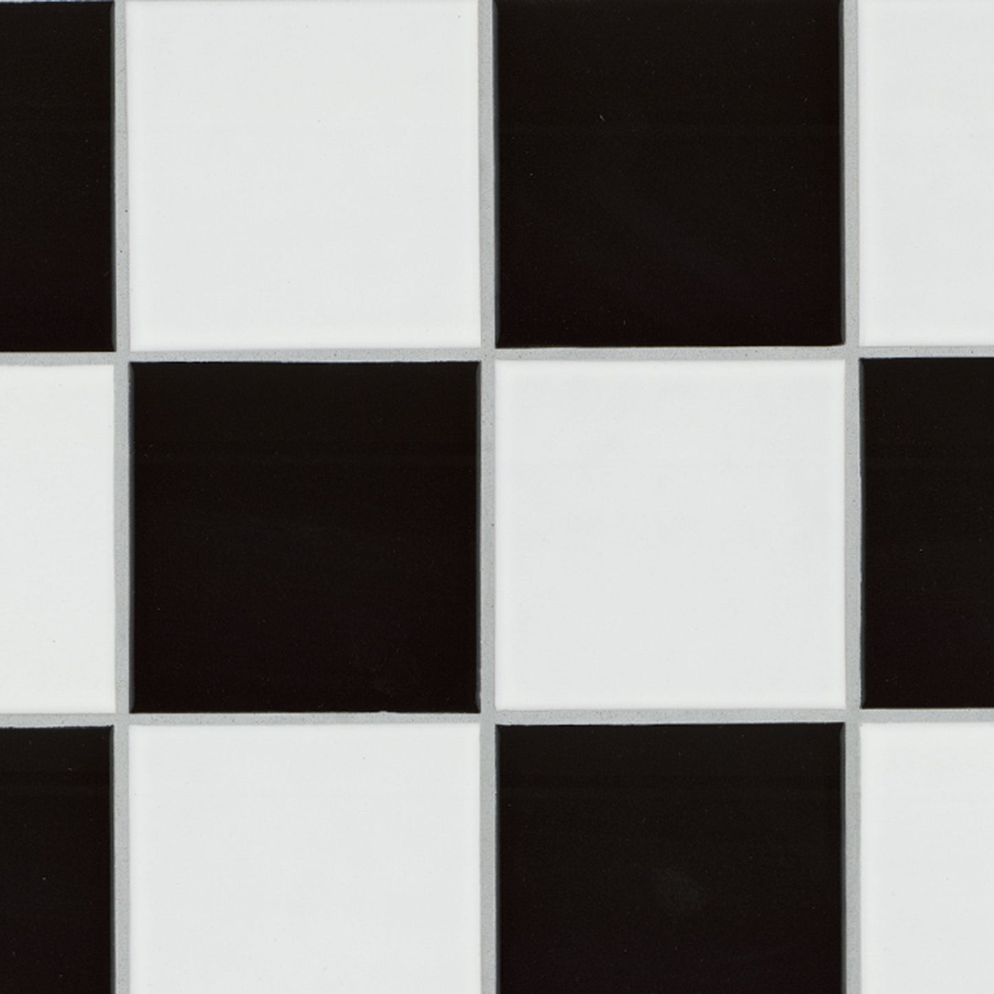MSI White and Black 4" Checkered Matte