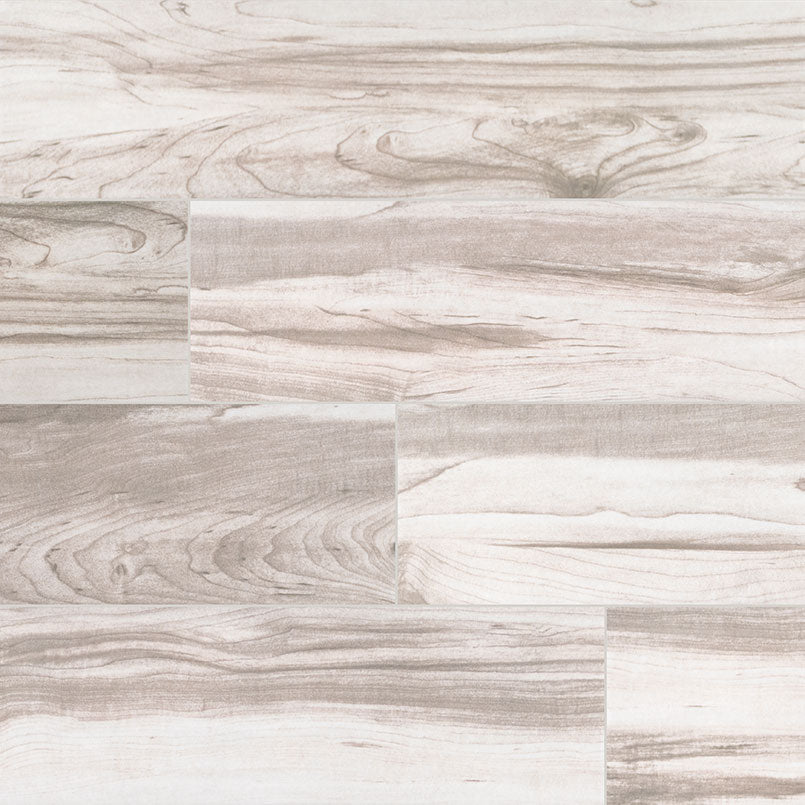 MSI Carolina Timber Ii White Wood Look Tile