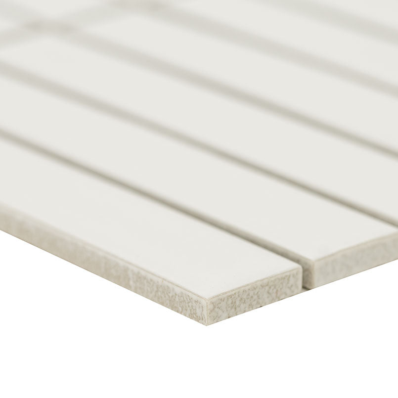 MSI White Matte 1x6 Stack Pattern