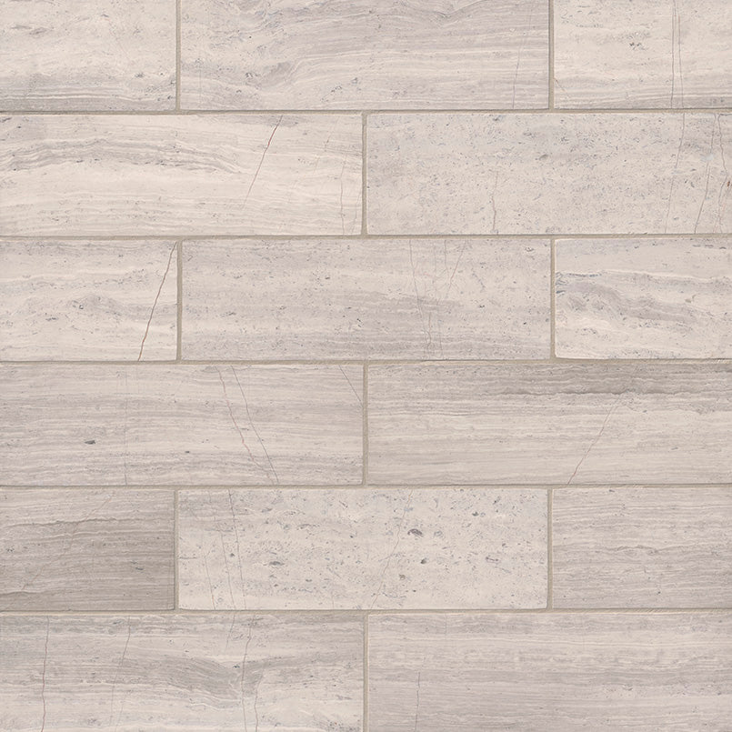 MSI White Oak Honed Subway Tile 4x12