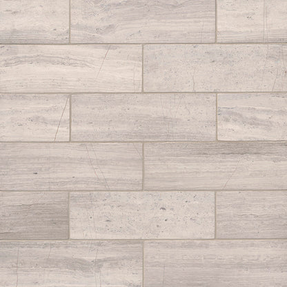 MSI White Oak Honed Subway Tile 4x12