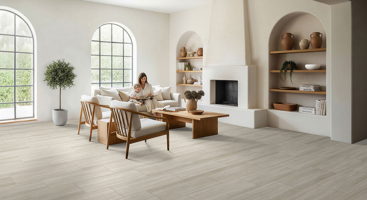 MSI Glenridge™White Ocean®Luxury Vinyl Tile