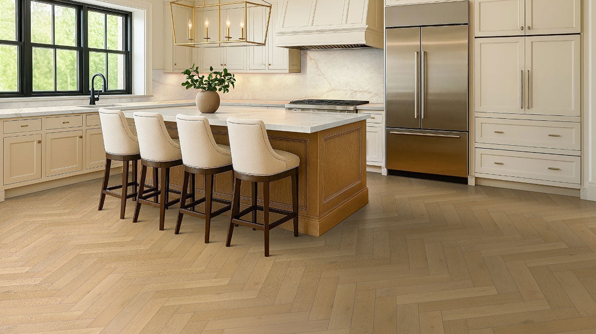 MSI Mccarran®whitlock Herringbone Engineered Hardwood Flooring