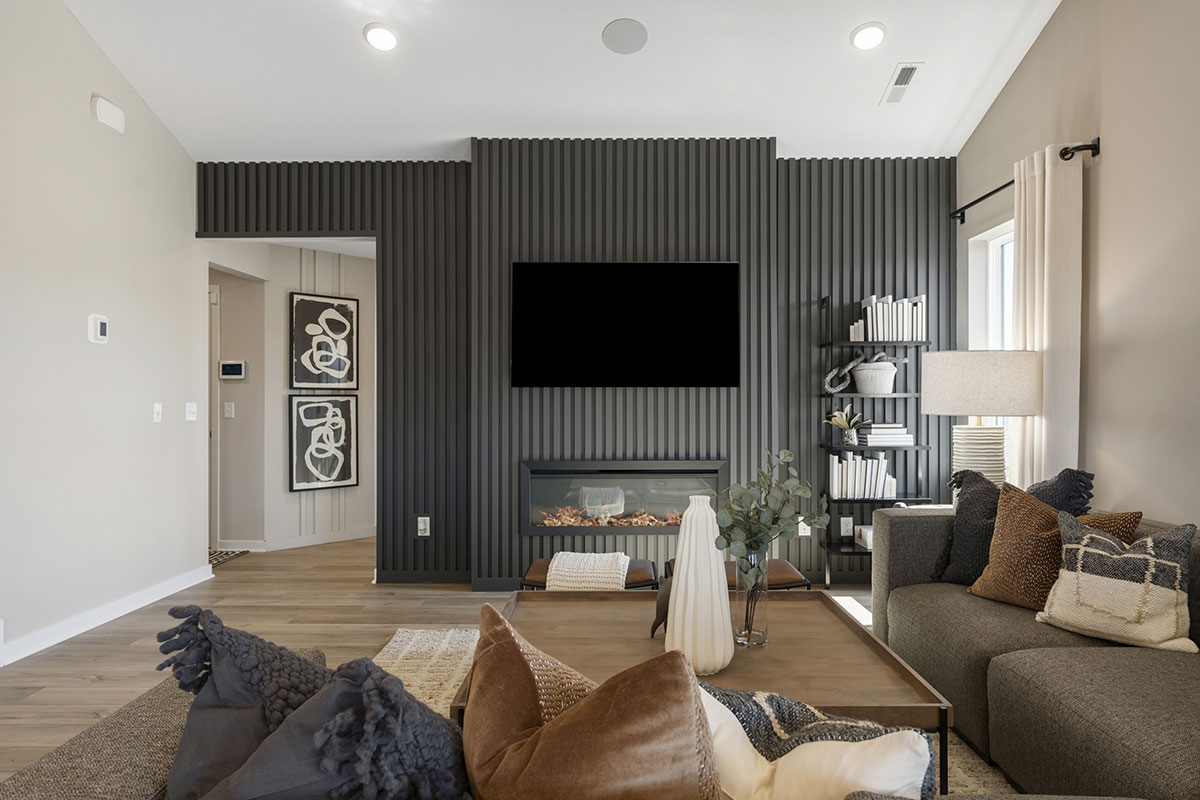 MSI Ebony Acoustic Wood Slat Panels