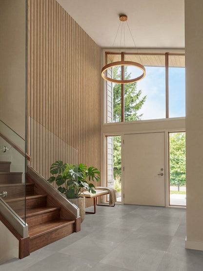 MSI Natural Reeded Acoustic Wood Slat Panels