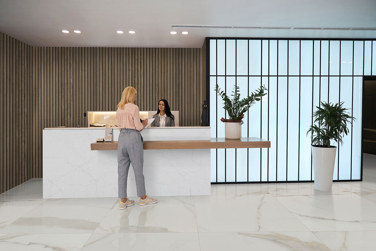 MSI Tawny Reeded Acoustic Wood Slat Panels