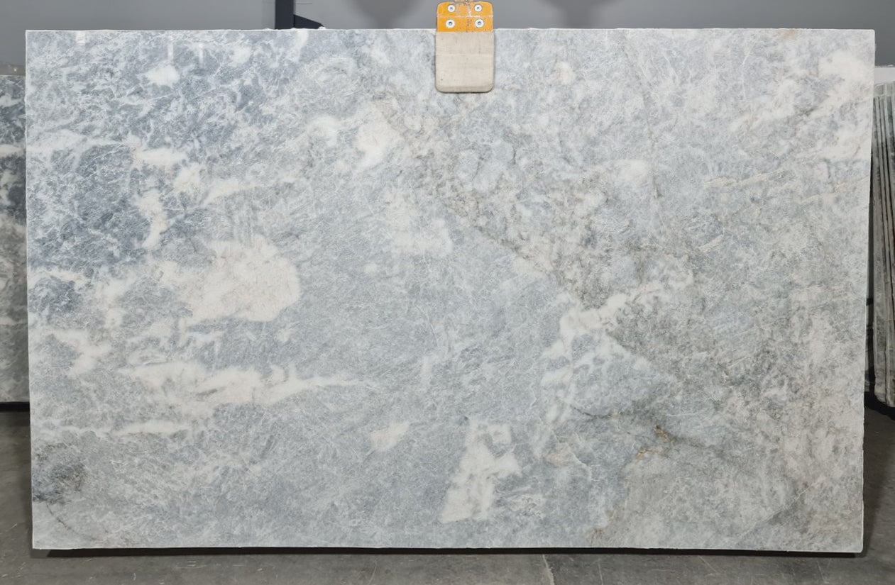 Yukon Gray Bookmatching Polished Marble Slab