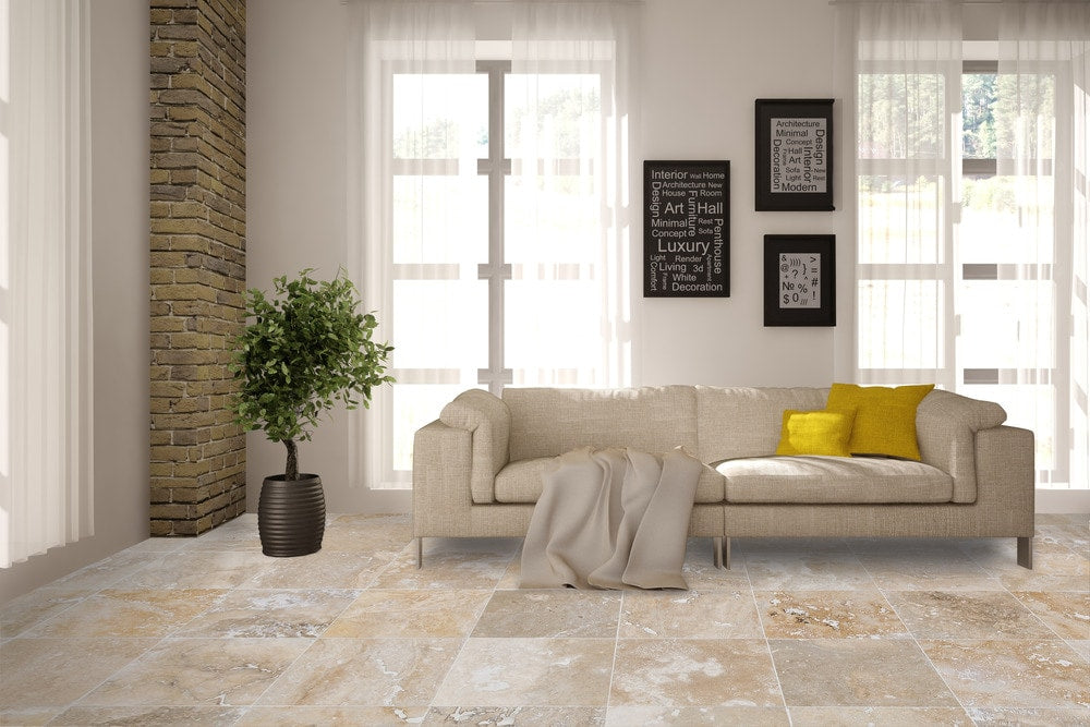 Mina Rustic Travertine Tiles-Straight