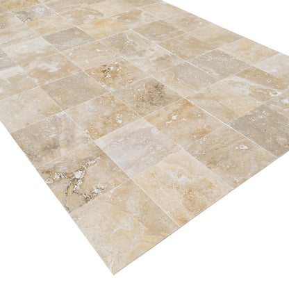 Mina Rustic Travertine Tiles-Straight