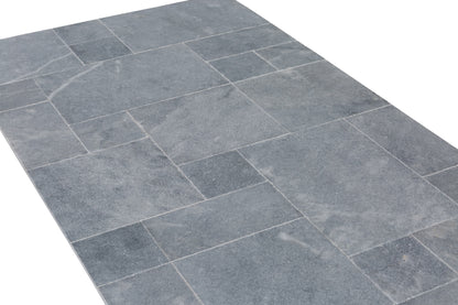 Bluestone Sandblasted Brushed French Pattern Set Marble Tile