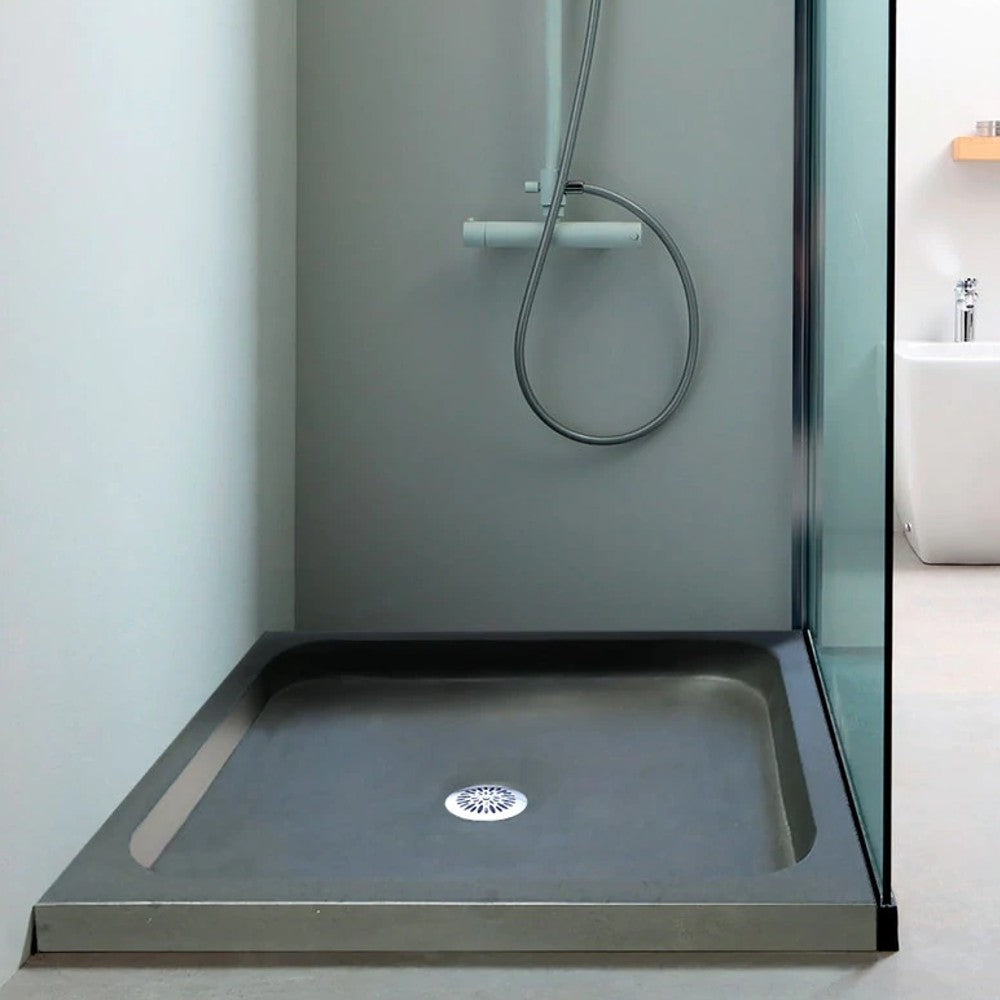 Black Basalt Square Shower Base (W)36" (L)36" (H)3"