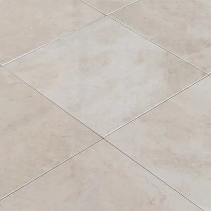 Light Pearl Beige Marble Floor and Wall Tile Polished 12"x12"