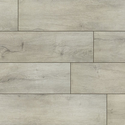 MSI Rigid Core Vinyl Flooring XL Ashton York Gray 9"x60" - Everlife Collection