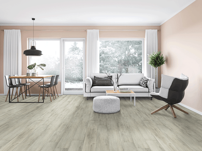MSI Rigid Core Vinyl Flooring XL Ashton York Gray 9"x60" - Everlife Collection