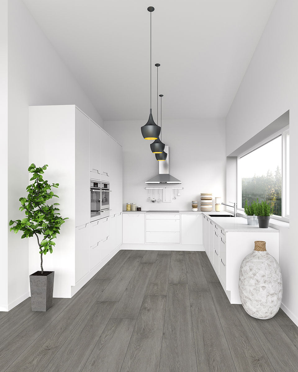 MSI Rigid Core Vinyl Flooring XL Prescott Grayton 9"x60" - Everlife Collection