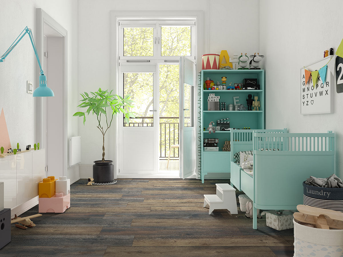 MSI Rigid Core Vinyl Flooring XL Prescott Stable 9"x60" - Everlife Collection