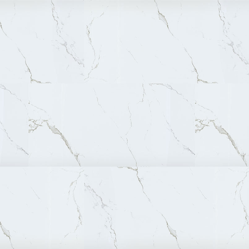 MSI Rigid Core Vinyl Flooring XL Trecento Calacatta Serra 18"x36" - Everlife Collection