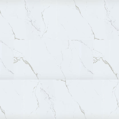 MSI Rigid Core Vinyl Flooring XL Trecento Calacatta Serra 18"x36" - Everlife Collection