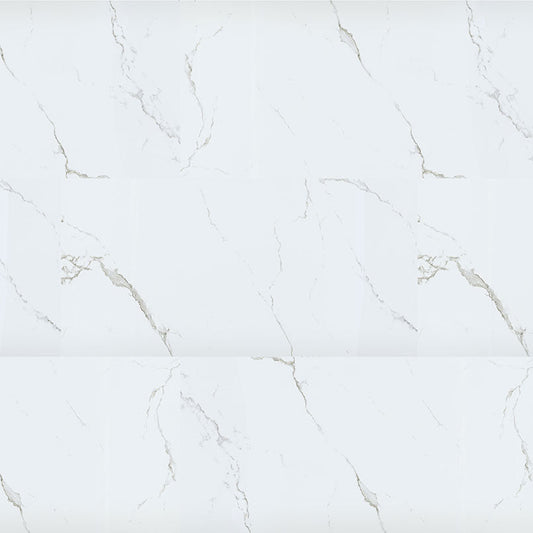 MSI Rigid Core Vinyl Flooring XL Trecento Calacatta Serra 18"x36" - Everlife Collection