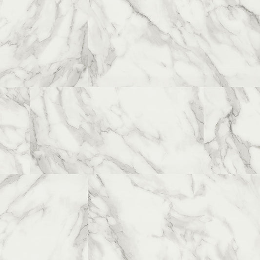 MSI Rigid Core Vinyl Flooring XL Trecento Calacatta Venosa Gold 18"x36" - Everlife Collection