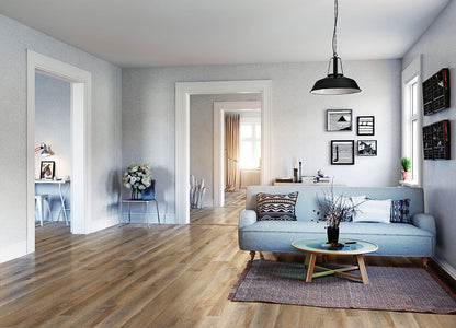 MSI Rigid Core Vinyl Flooring Ashton Maracay Brown 7"x48" - Everlife Collection
