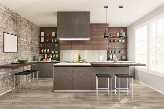 MSI Rigid Core Vinyl Flooring Cyrus Akadia 7"x48" - Everlife Collection