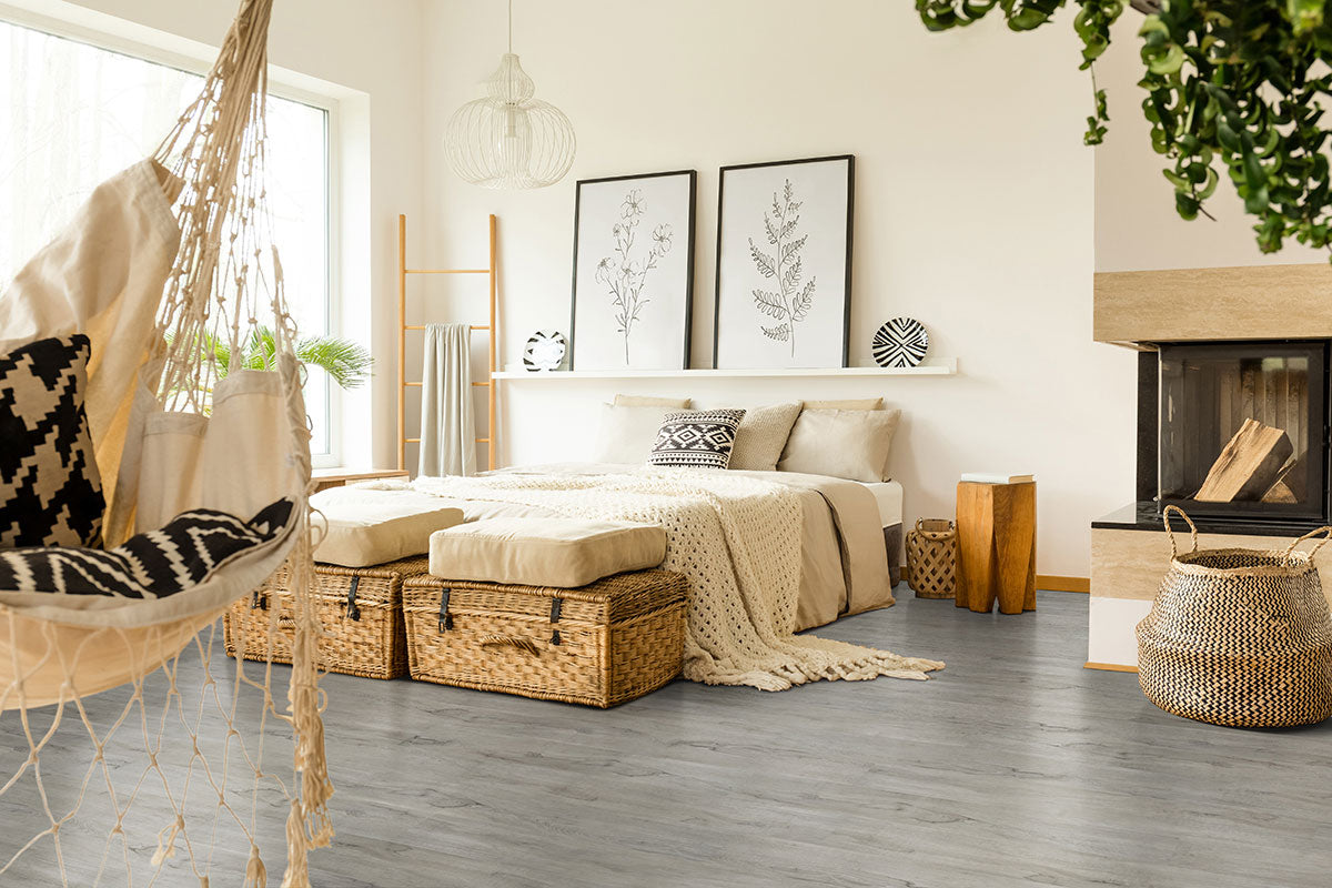 MSI Rigid Core Vinyl Flooring Prescott Dunite Oak 7"x48" - Everlife Collection