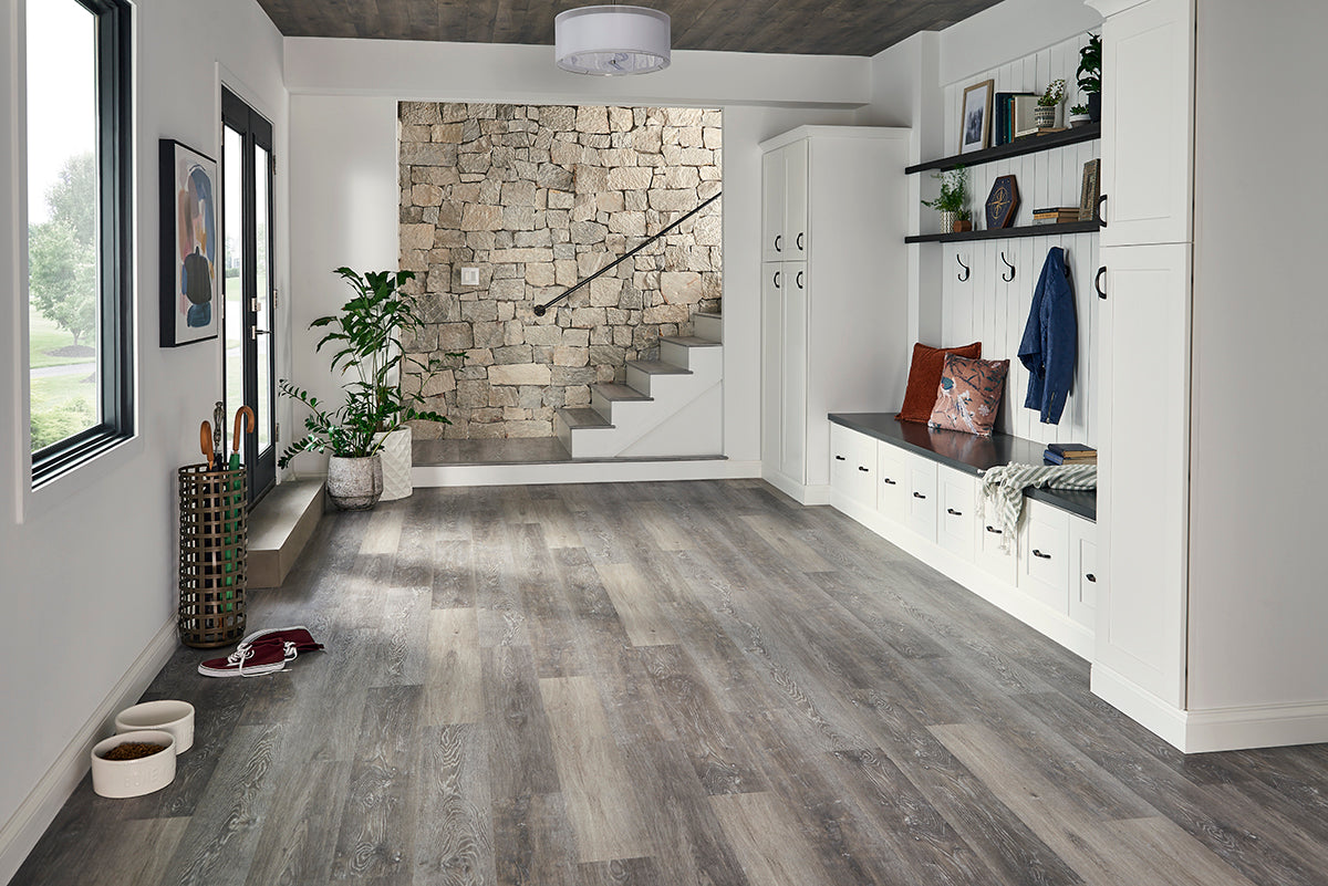 MSI Rigid Core Vinyl Flooring Cyrus Finely 7"x48" - Everlife Collection