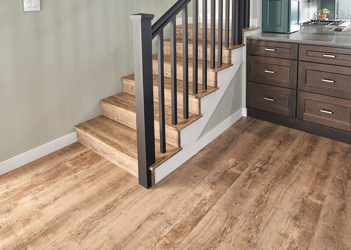 MSI Rigid Core Vinyl Flooring Prescott Ryder 7"x48" - Everlife Collection
