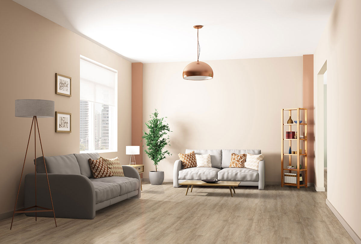 MSI Rigid Core Vinyl Flooring Cyrus Sandino 7"x48" - Everlife Collection
