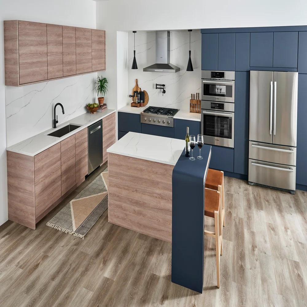 MSI Rigid Core Vinyl Flooring Prescott Whitfield Gray 7"x48" - Everlife Collection