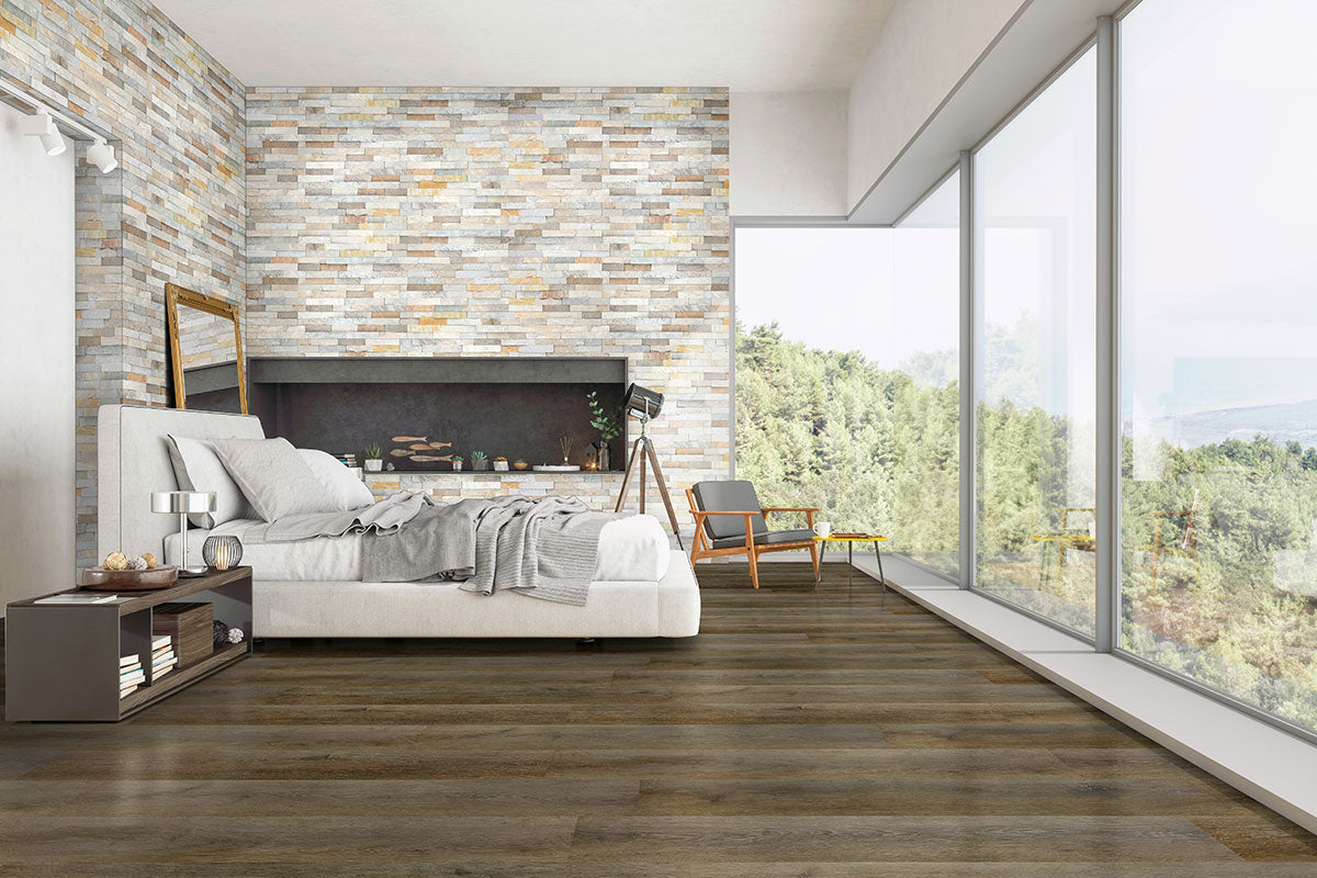 MSI Waterproof Hybrid Rigid Core Flooring Smithcliffs Delray 7"x48" - Everlife Collection