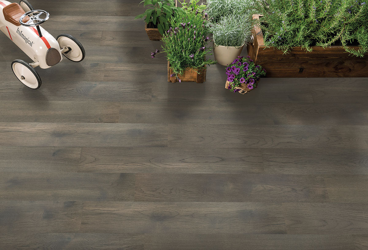 MSI Waterproof Wood Flooring Woodhills Brook Timber Hickory 6.5" Wide - Everlife Collection