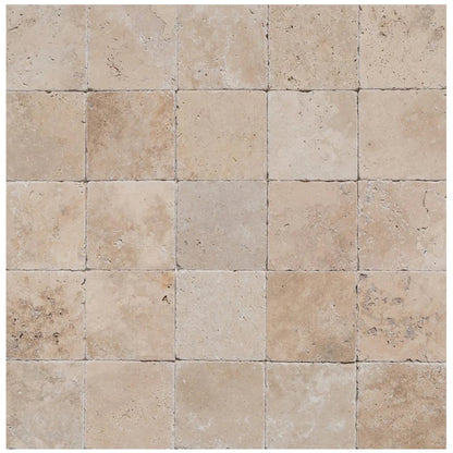 Riverbed Walnut Travertine Tumbled Floor and Wall Tile