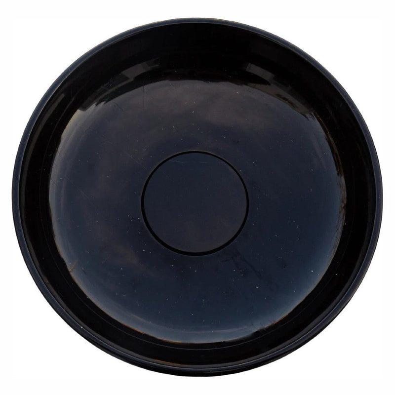Toros Black marble Round Above Counter Sink Polished size D 16'' H6'' SKU NTRSTC52 top view product shot