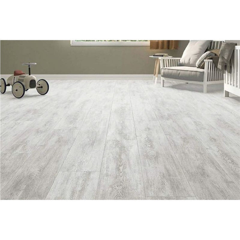 agt armonia minori large laminate flooring edge 4 sided V groove wood look size 246mmx1380mm thickness 8mm SKU 991973 installed on living room floor with a toy