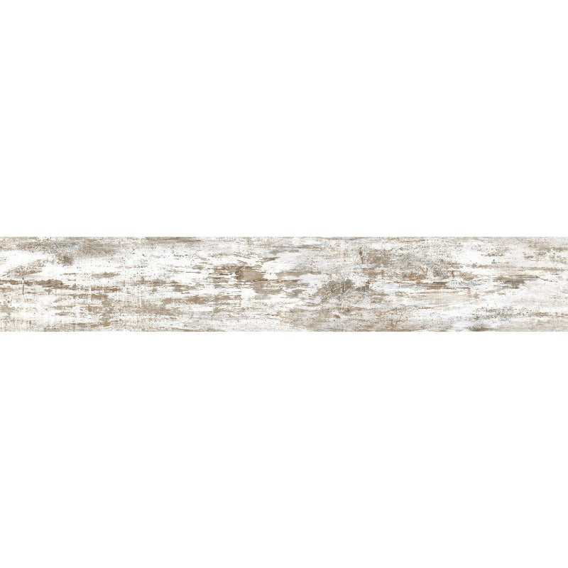 anka afra white,grey and brown mix color matte rectified wood look porcelain floor and wall tile  SKU-165345