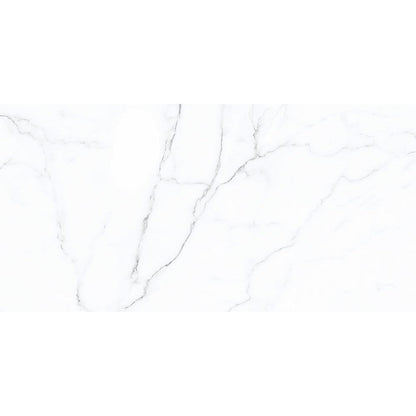 Calacatta Glossy Porcelain Wall and Floor Tile