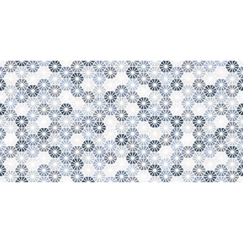 Diva Blue Glossy Rectified Porcelain Wall and Floor Tile